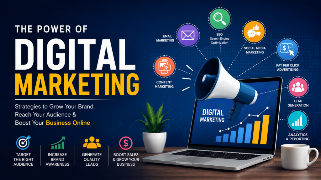 Digital Marketing: A Complete Guide to Growing Your Business Online