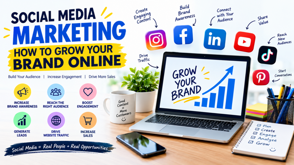 Social Media Marketing: How to Grow Your Brand Online